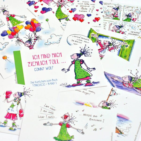 Kärtchen Set Stineliese by Conny Wolf