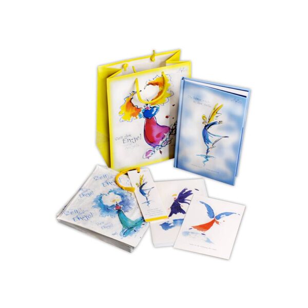 Engel Lyrik Set „Du hörst mich in der Stille“