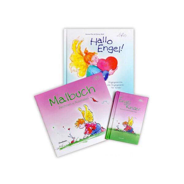 Personalisierte Kindergeschenke Set "Hallo Engelkind"