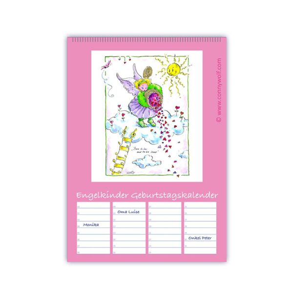 Engelkinder Engel Kalender Geburtstag