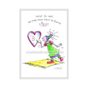 Stineliese Original by Conny Wolf - "Ich hab dich heut so richtig lieb!"