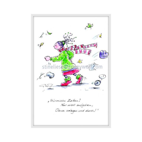 Stineliese Original by Conny Wolf - "Stürmische Zeiten? "