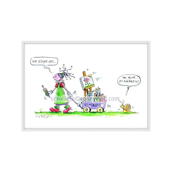 Stineliese Original by Conny Wolf - "Ich ziehe um..."