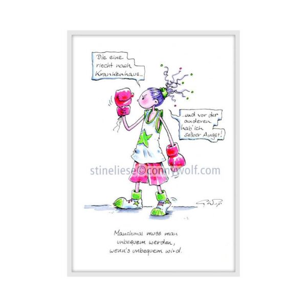 Stineliese Original by Conny Wolf - "Die eine riecht nach Krankenhaus..."