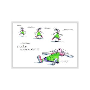 Stineliese Original by Conny Wolf - "... endlich Wochenende!"